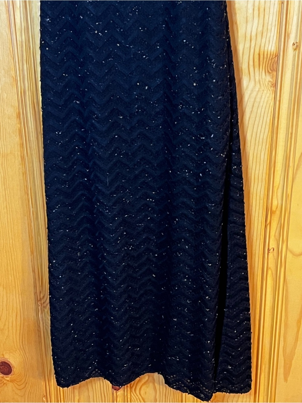 Cecilia Prado Rowan Black Knit Slit Maxi Sweater Dress Sz-S - Picture 4 of 11